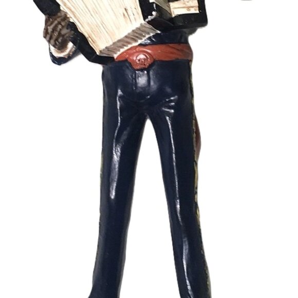 🛑 SKELETON ➕🆒 FIGURINE Accordion MAN Halloween Mariachis Dead Decor💸BUY NOW‼️ - Picture 6 of 16